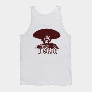 El Guapo! Distressed Tank Top